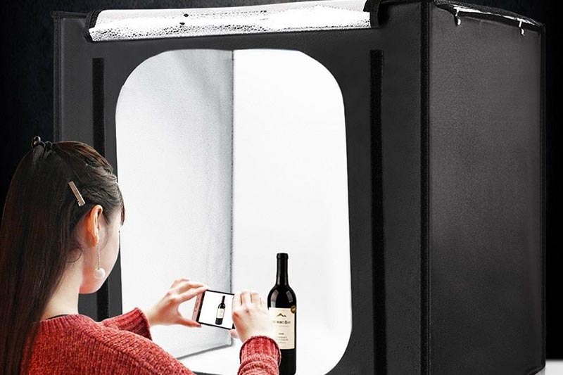 عکاسی محصول با اتاق نور