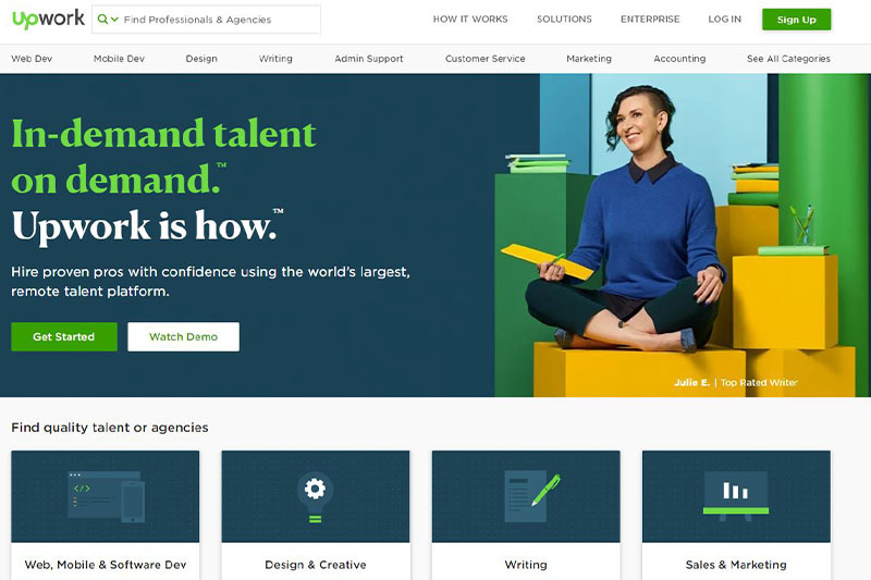 معرفی سایت upwork