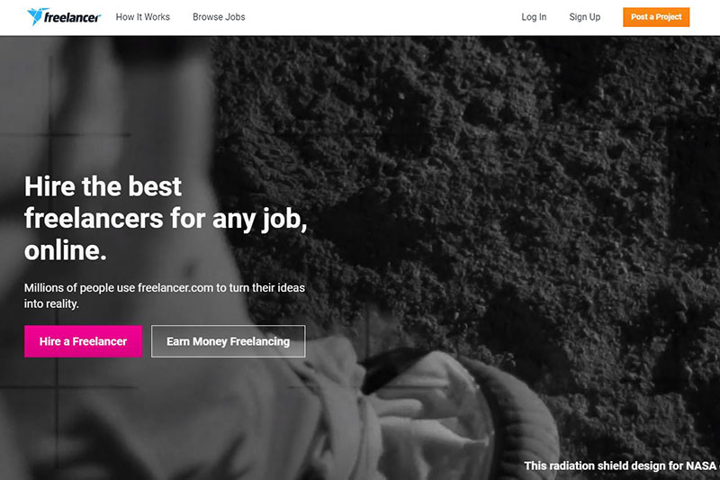 معرفی سایت freelancer
